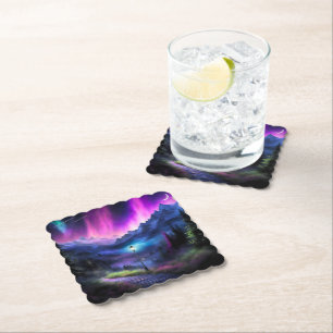 Dessous-de-verre En Papier Forêt enchantée