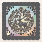 Dessous-de-verre En Papier "Forêt magique" (Devant)