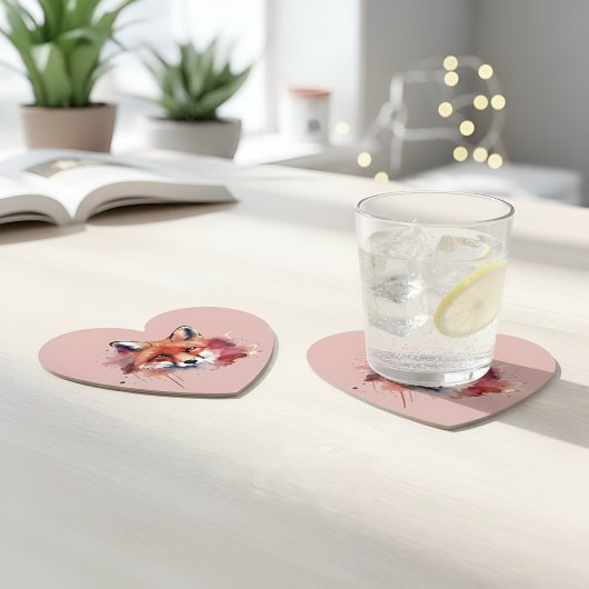 Dessous-de-verre En Papier Fox Paper Coaster