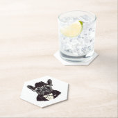 Dessous-de-verre En Papier Frenchie The Gangster (En situation)