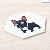 Dessous-de-verre En Papier Frenchie The Gentlemen (Incliné)