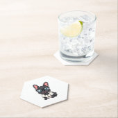 Dessous-de-verre En Papier Frenchie The Gentlemen Copy (4) (En situation)