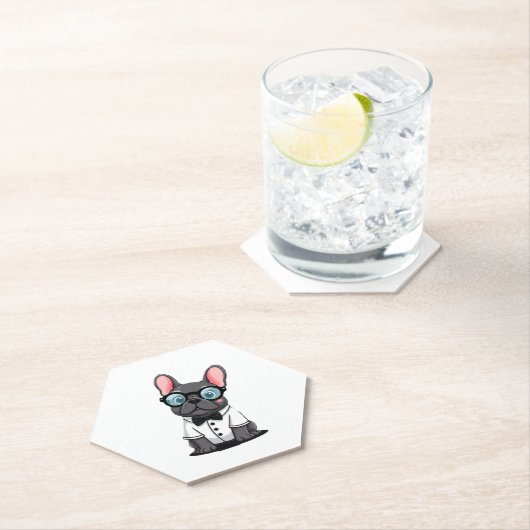 Dessous-de-verre En Papier Frenchie The Gentlemen Copy (5) (En situation)