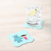 Dessous-de-verre En Papier Friends (En situation)