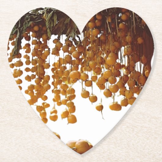 Dessous-de-verre En Papier Fruit de grenade (Devant)
