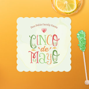 Dessous-de-verre En Papier Fun Cinco de Mayo