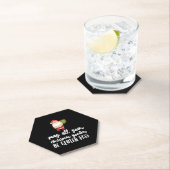 Dessous-de-verre En Papier Funny Christma Gluten Free (En situation)