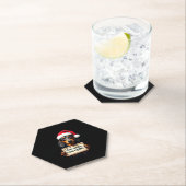 Dessous-de-verre En Papier Funny Dachshund Christmas Dear Santa I Can Explain (En situation)