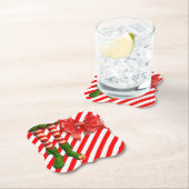 Dessous-de-verre En Papier Funny Elf Legs Christmas | North Pole Mischief  (En situation)