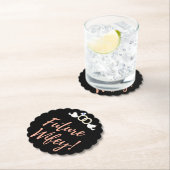 Dessous-de-verre En Papier Future femme Love Birds (En situation)