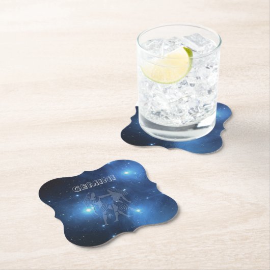 Dessous-de-verre En Papier Gemini (En situation)