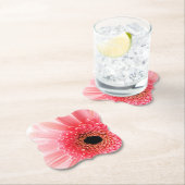Dessous-de-verre En Papier Gerbera Rose Daisy (En situation)