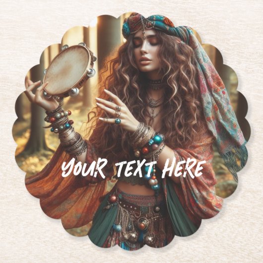 Dessous-de-verre En Papier Gitana (Devant)