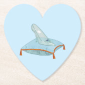 Dessous-de-verre En Papier Glass Slipper (Devant)