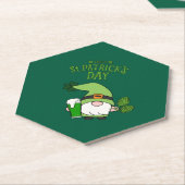 Dessous-de-verre En Papier Gnome de la Saint-Patrick (Incliné)