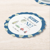 Dessous-de-verre En Papier Golf Boy Anniversaire (Incliné)