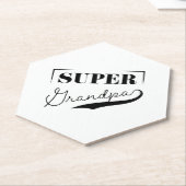 Dessous-de-verre En Papier Grand-père (Incliné)