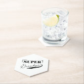 Dessous-de-verre En Papier Grand-père (En situation)