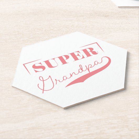 Dessous-de-verre En Papier Grand-père (Incliné)