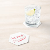 Dessous-de-verre En Papier Grand-père (En situation)