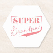 Dessous-de-verre En Papier Grand-père (Devant)