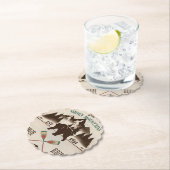 Dessous-de-verre En Papier Great Smoky Mountains, TN ours (En situation)