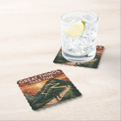 Dessous-de-verre En Papier Great Things Take Time (En situation)