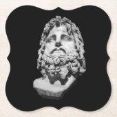 Dessous-de-verre En Papier Greco Roman Bust (Devant)