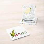 Dessous-de-verre En Papier Grille | Ho Ho Ho (En situation)