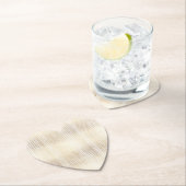 Dessous-de-verre En Papier Grilles Glam Gold (En situation)