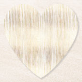 Dessous-de-verre En Papier Grilles Glam Gold (Devant)