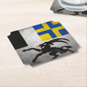 Dessous-de-verre En Papier Grisons (Incliné)