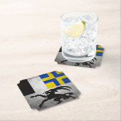 Dessous-de-verre En Papier Grisons (En situation)