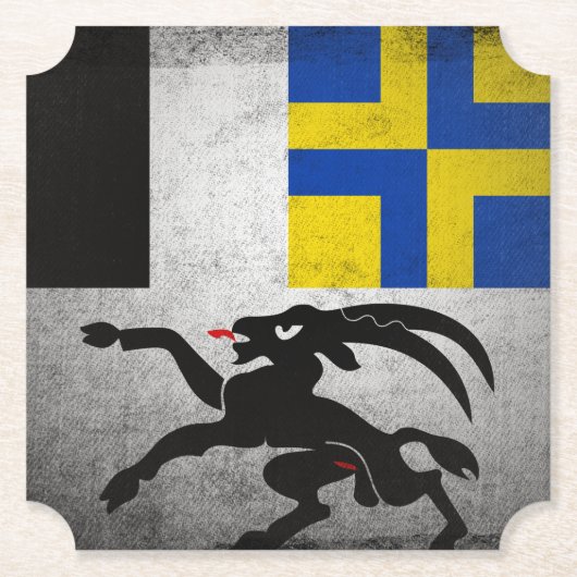 Dessous-de-verre En Papier Grisons (Devant)