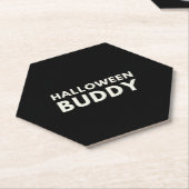 Dessous-de-verre En Papier Halloween Buddy (Incliné)