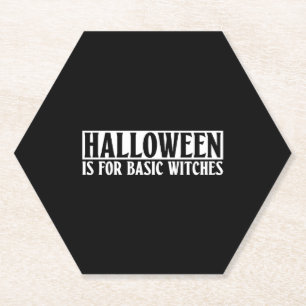 Dessous-de-verre En Papier Halloween est pour sorcières de base - Goth Hallow