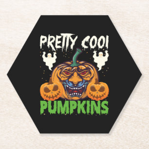 Dessous-de-verre En Papier Halloween - halloween assez citrouille