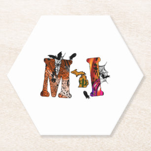 Dessous-de-verre En Papier Halloween Michigan