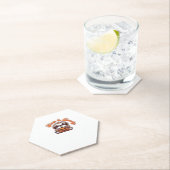 Dessous-de-verre En Papier Halloween Sloth Lent et Éffrayant mignonne Citroui (En situation)