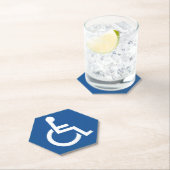 Dessous-de-verre En Papier Handicapé (En situation)