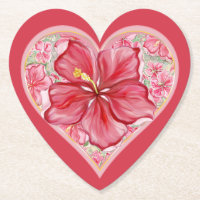 Hibiscus & dentelle RED