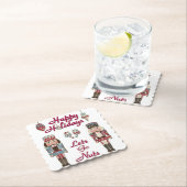 Dessous-de-verre En Papier Holiday Nutcracker (En situation)