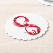 Dessous-de-verre En Papier Infinity (Incliné)