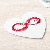 Dessous-de-verre En Papier Infinity (Incliné)