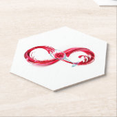 Dessous-de-verre En Papier Infinity (Incliné)