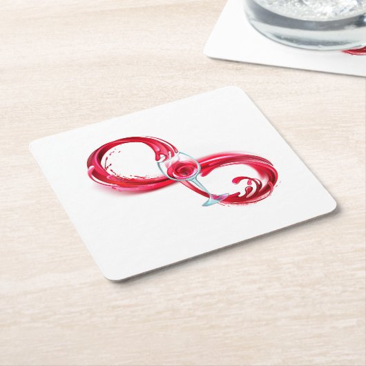 Dessous-de-verre En Papier Infinity (Incliné)