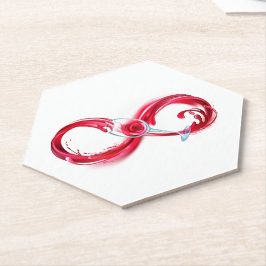 Dessous-de-verre En Papier Infinity (Incliné)