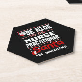 Dessous-de-verre En Papier Infirmière (Incliné)