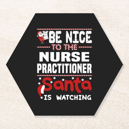 Dessous-de-verre En Papier Infirmière (Devant)