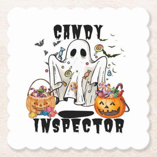 Dessous-de-verre En Papier Inspecteur Candy.w (Devant)